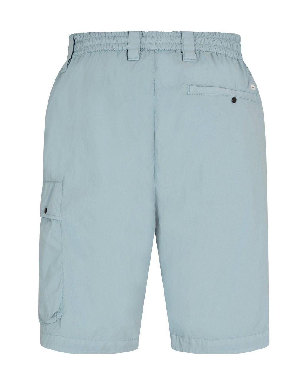 C P Company Blue Cargo Shorts for men