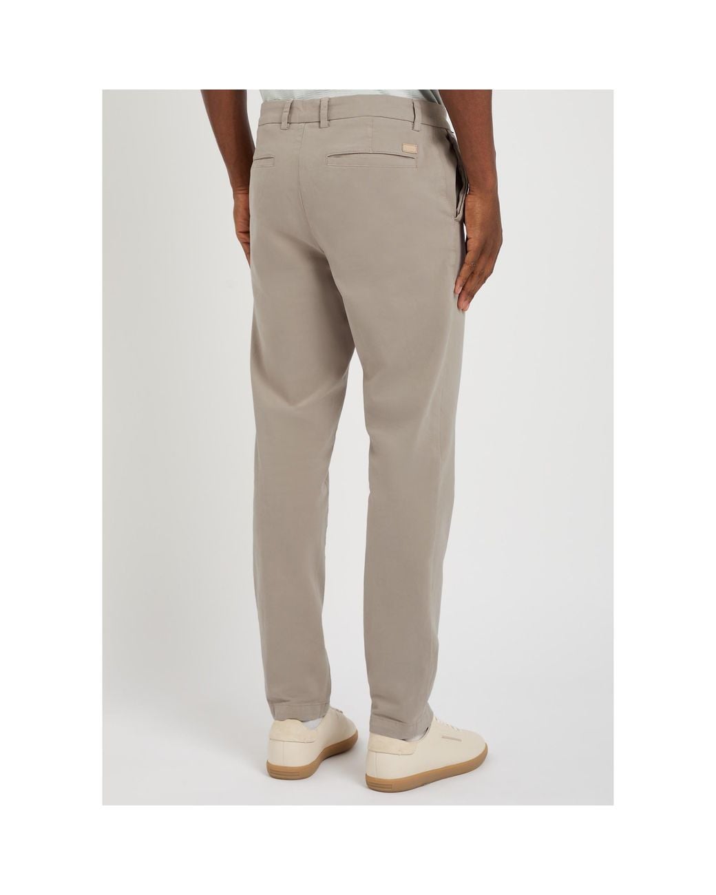 Boss Natural Casual Slim-Fit Trousers for men