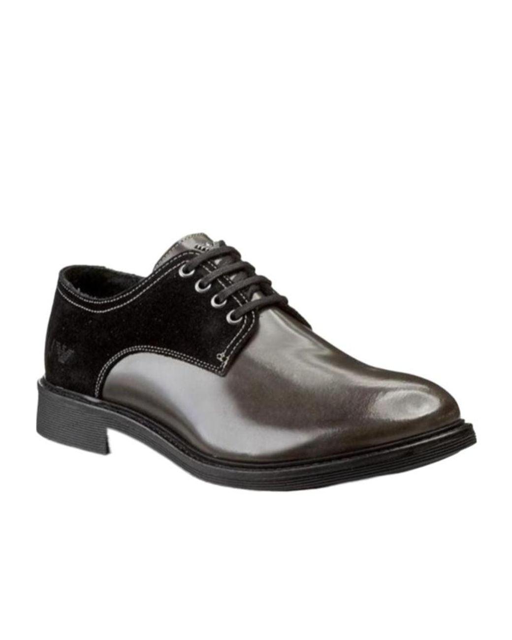 Armani Jeans Black Logo Details Business Casual Shoes for men
