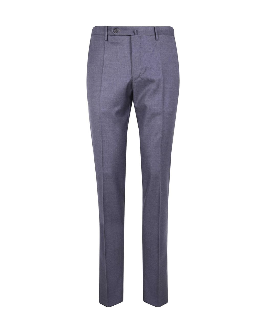 Incotex Blue Wool Trousers for men