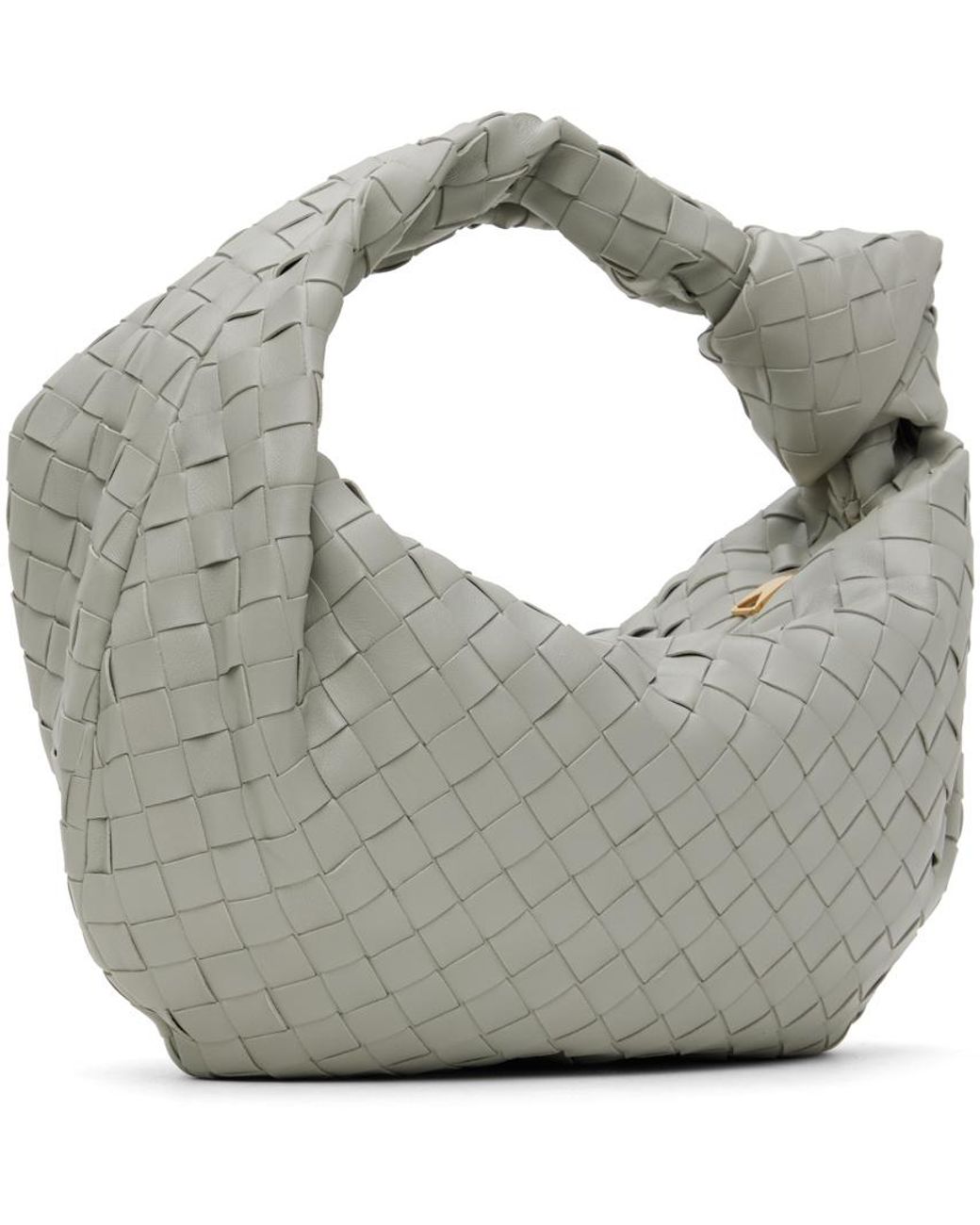 Bottega Veneta Gray Teen Jodie Tote Bag
