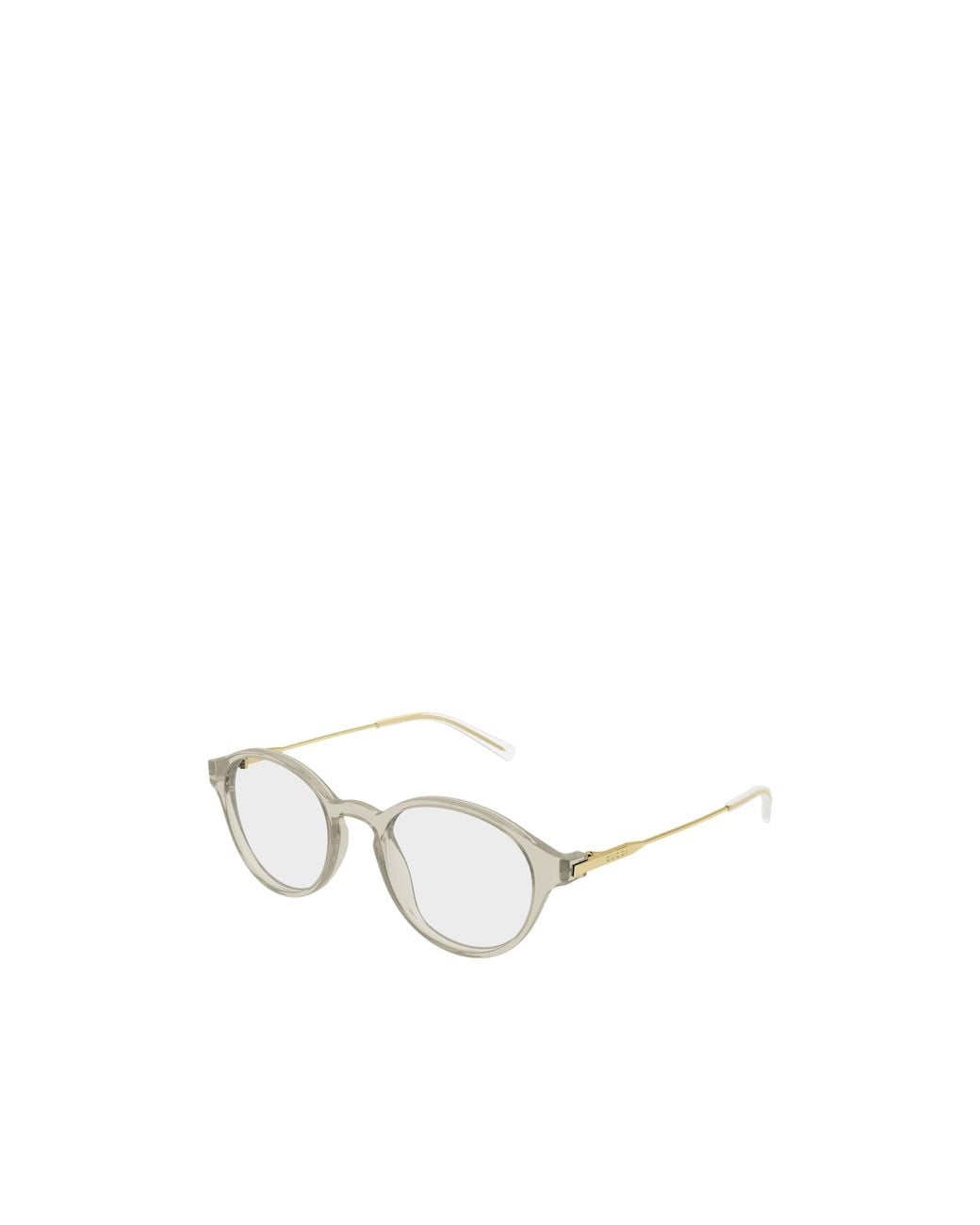 Gucci White Panthos Eyeglasses for men