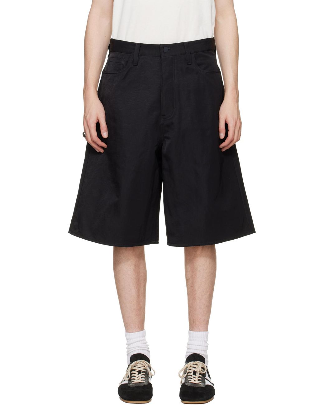 Fear Of God Black Five-Pocket Shorts for men