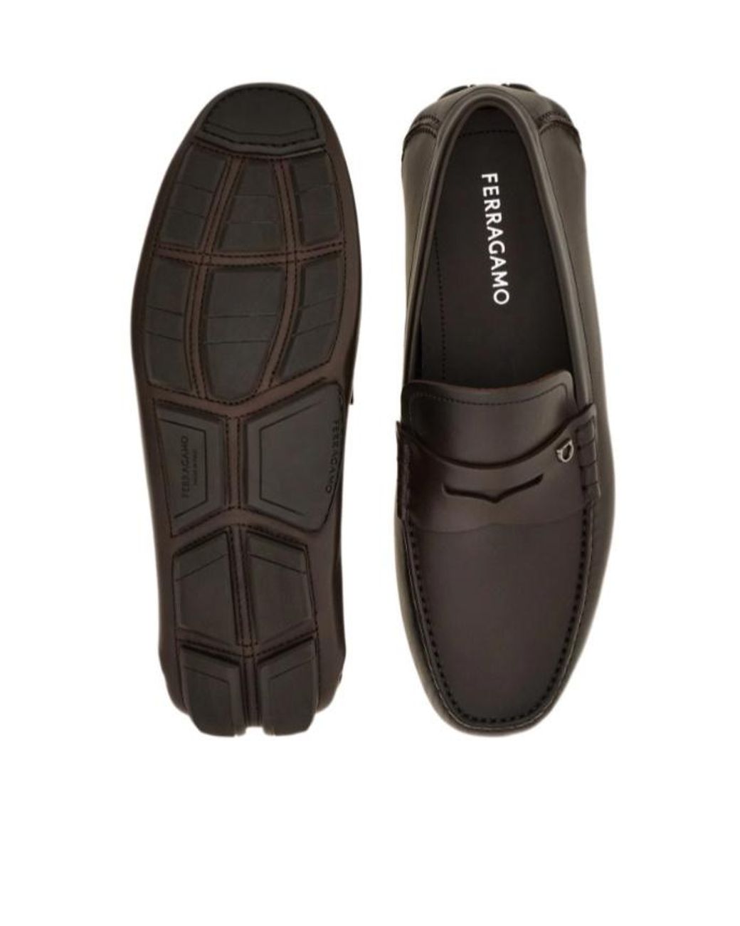 Ferragamo Multicolor Penny Driver Loafer
