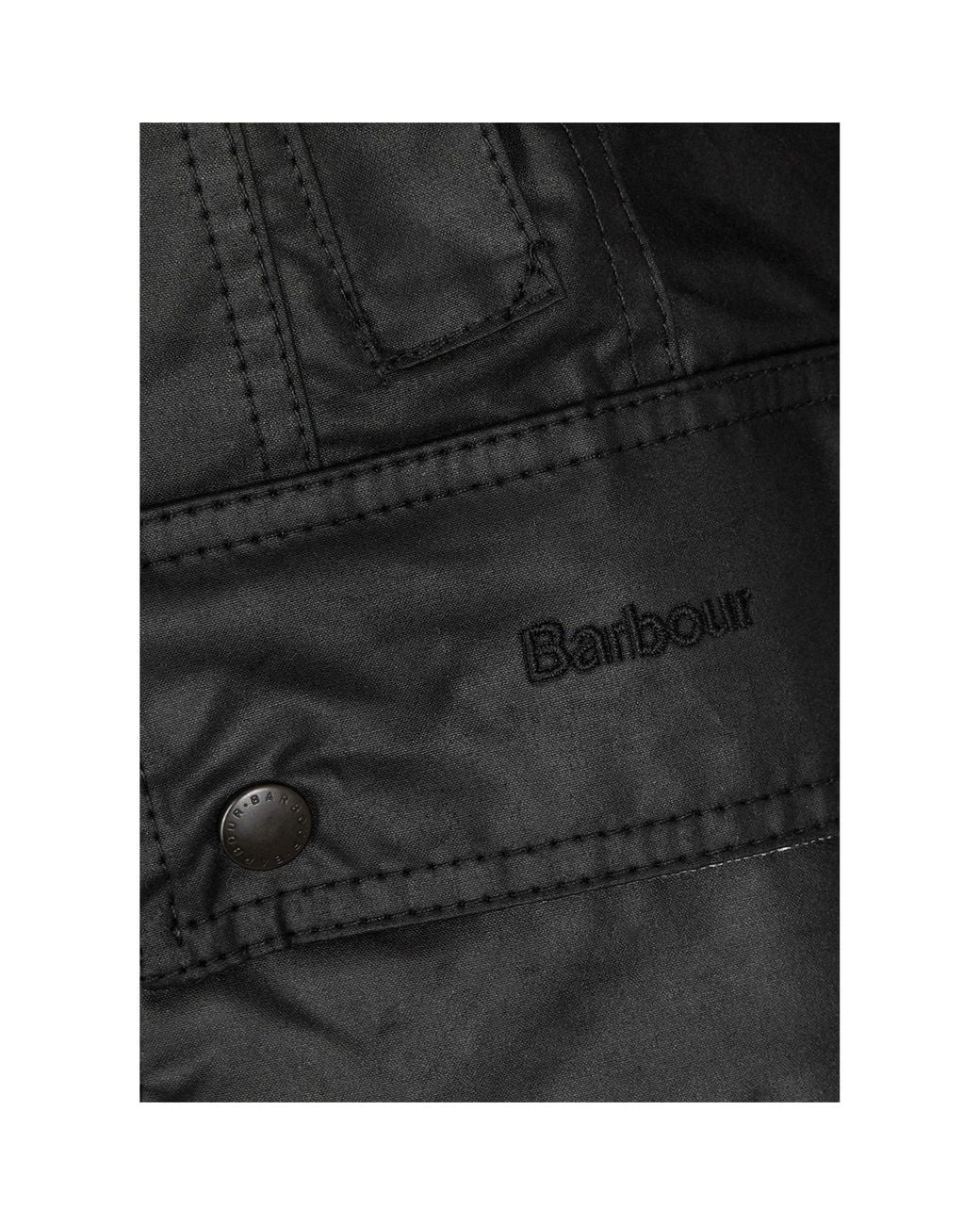 Barbour Black Minimalist Slim-Fit Jacket