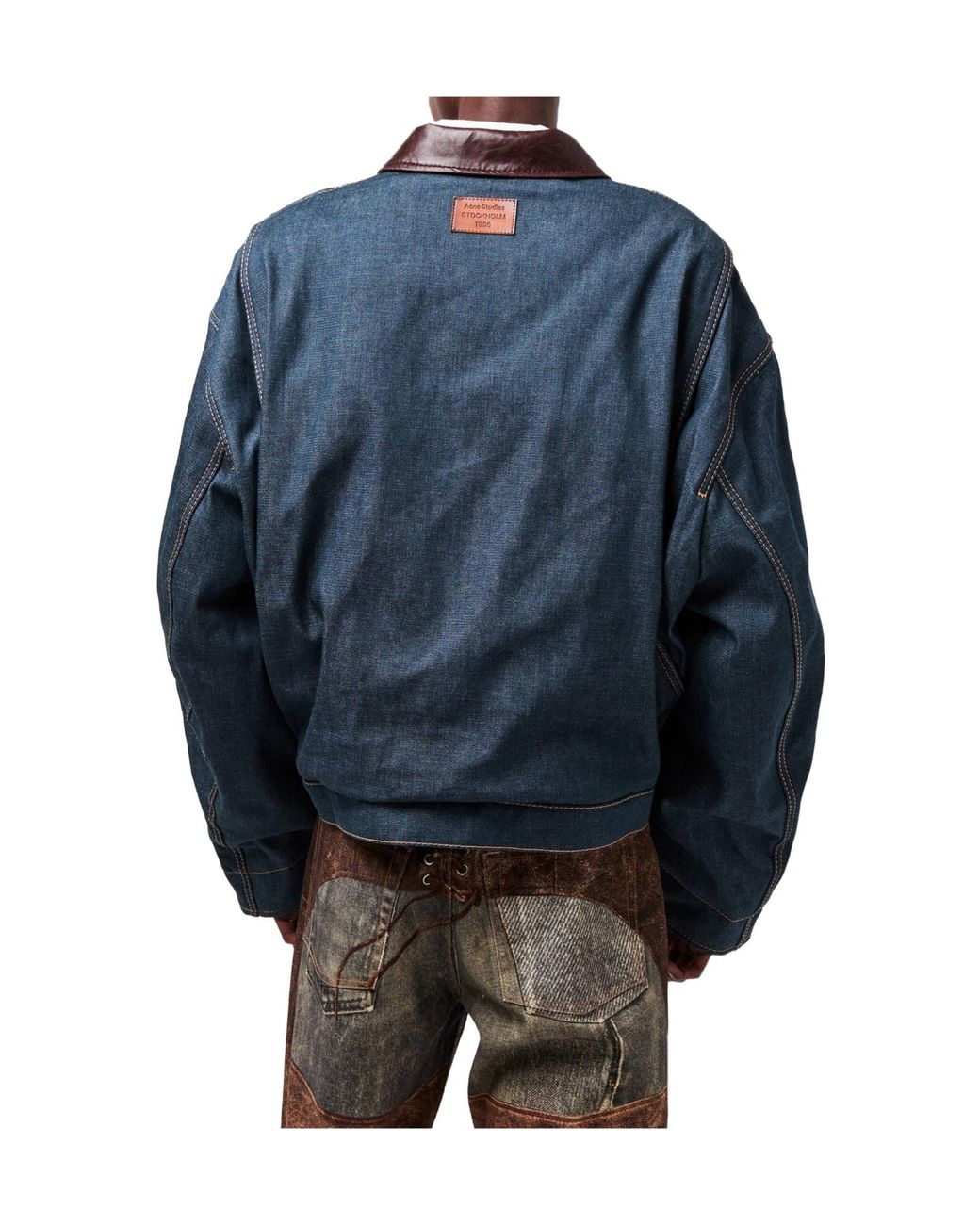 Acne Blue Denim Jacket for men