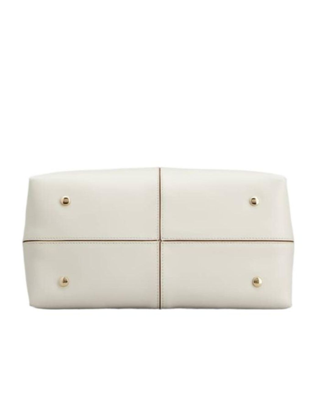 Tod's White Di Bag Folio Small Top Handle Bag