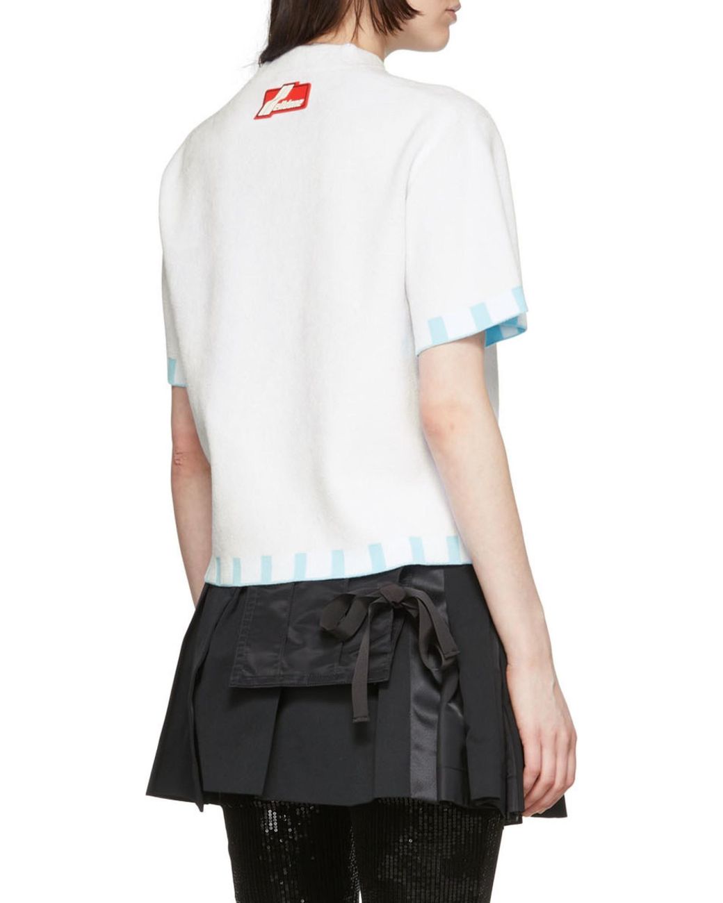 we11done White Printed T-Shirt