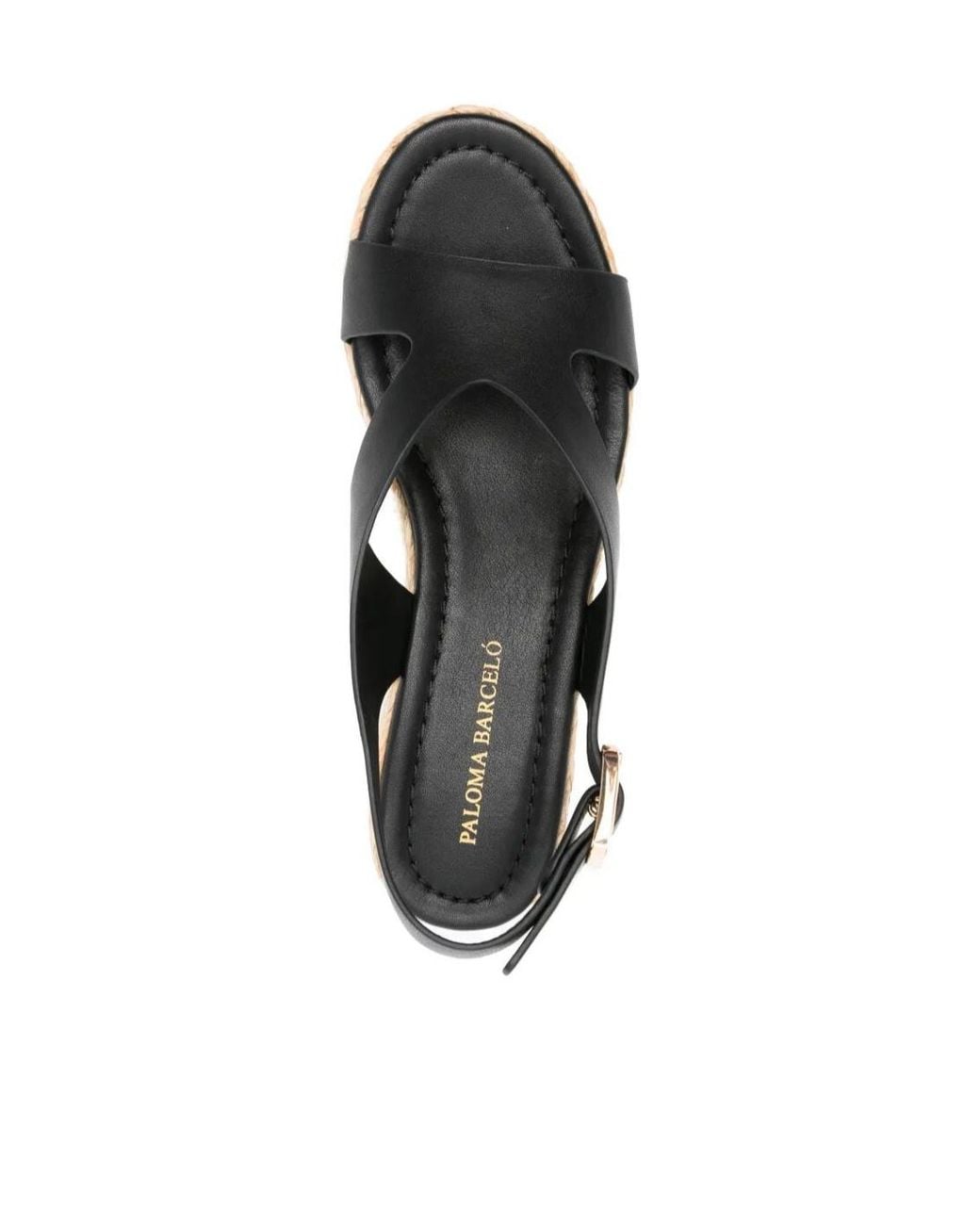 Paloma Barceló Metallic Paloma Barceló Hudson Caidis Round Toe Wedges