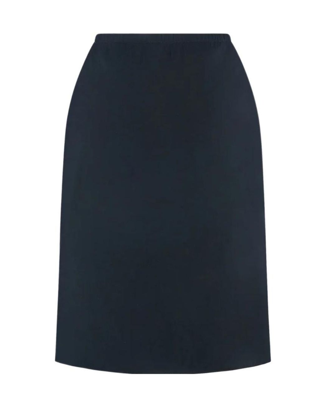 The Row Blue Ivera Elasticated-Waistband Midi Skirt