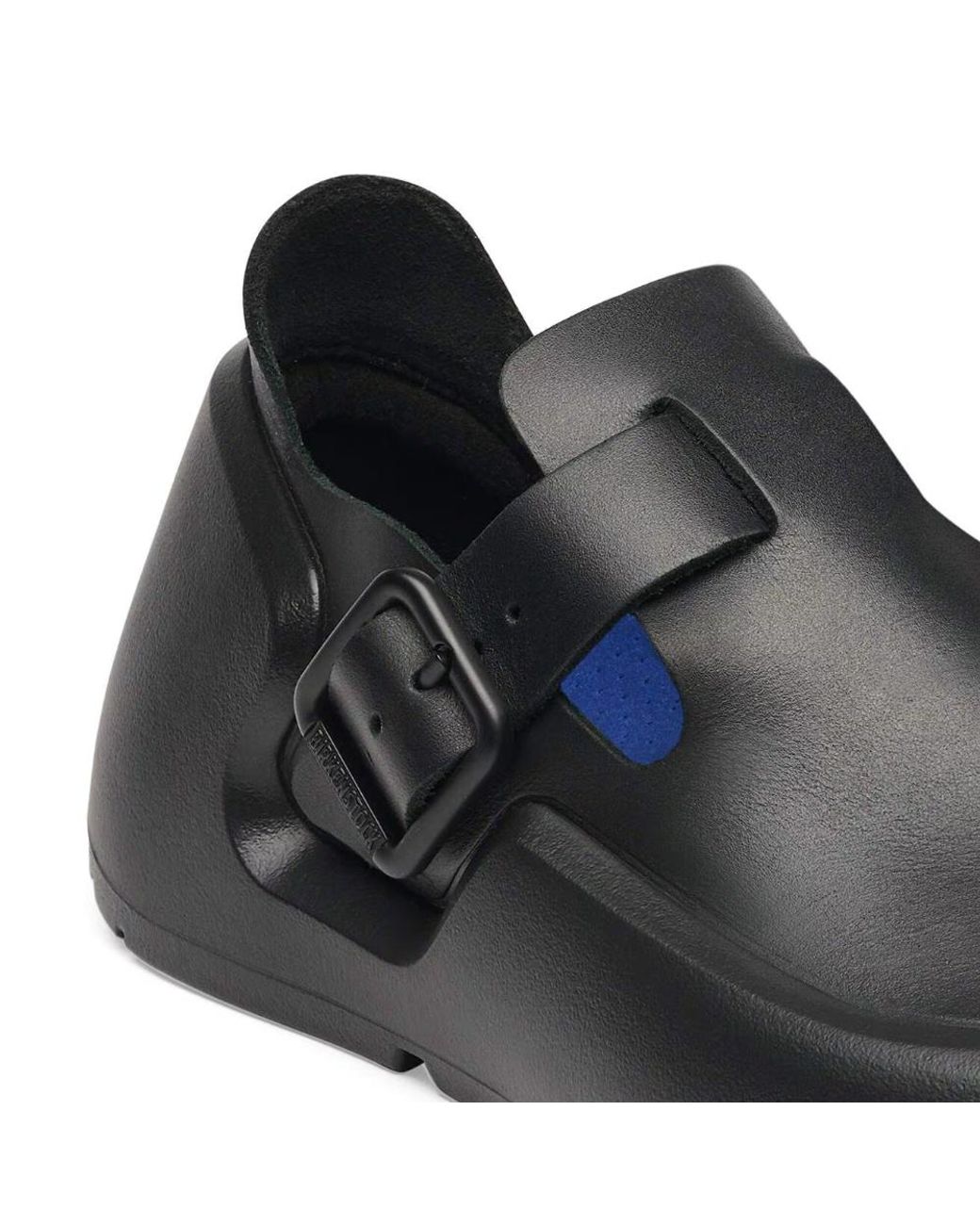 Birkenstock Black Closed-Back Buckle Clogs for men