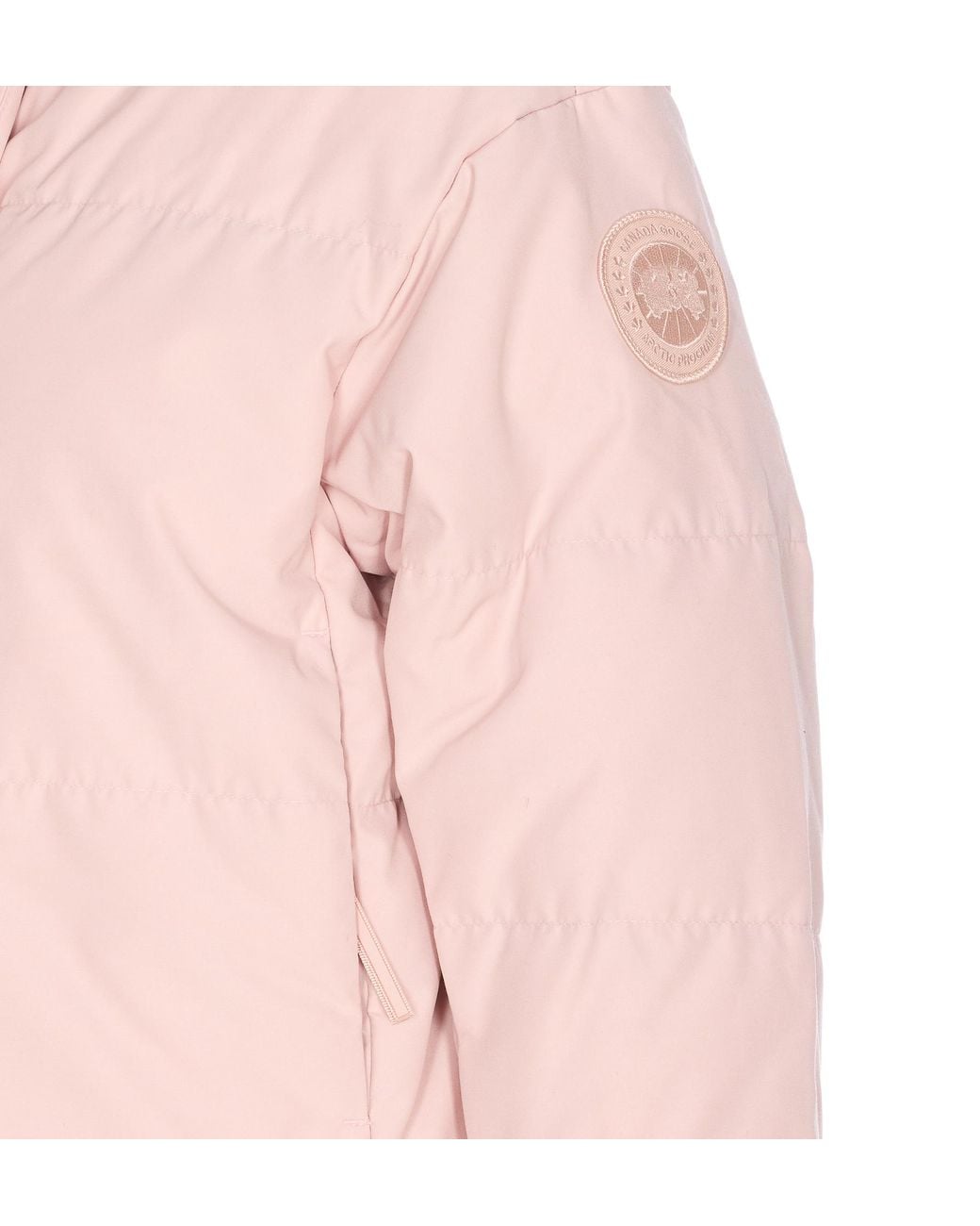 Canada Goose Pink Grandview Cropped Quilted Arctic-Tech Jacket