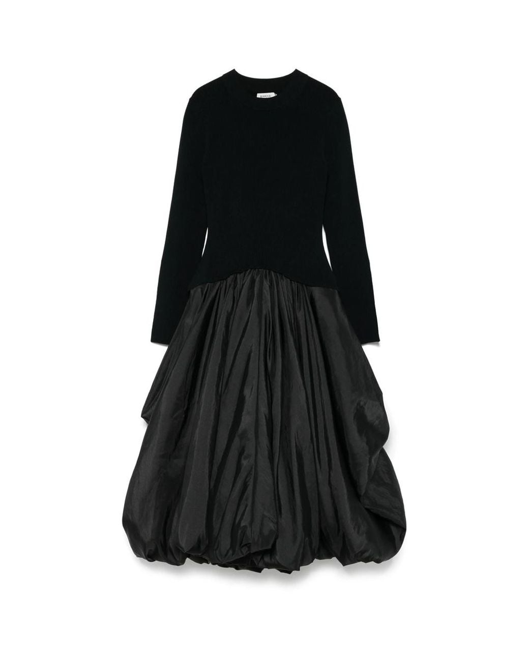 Jonathan Simkhai Black Kenlie Midi Dress