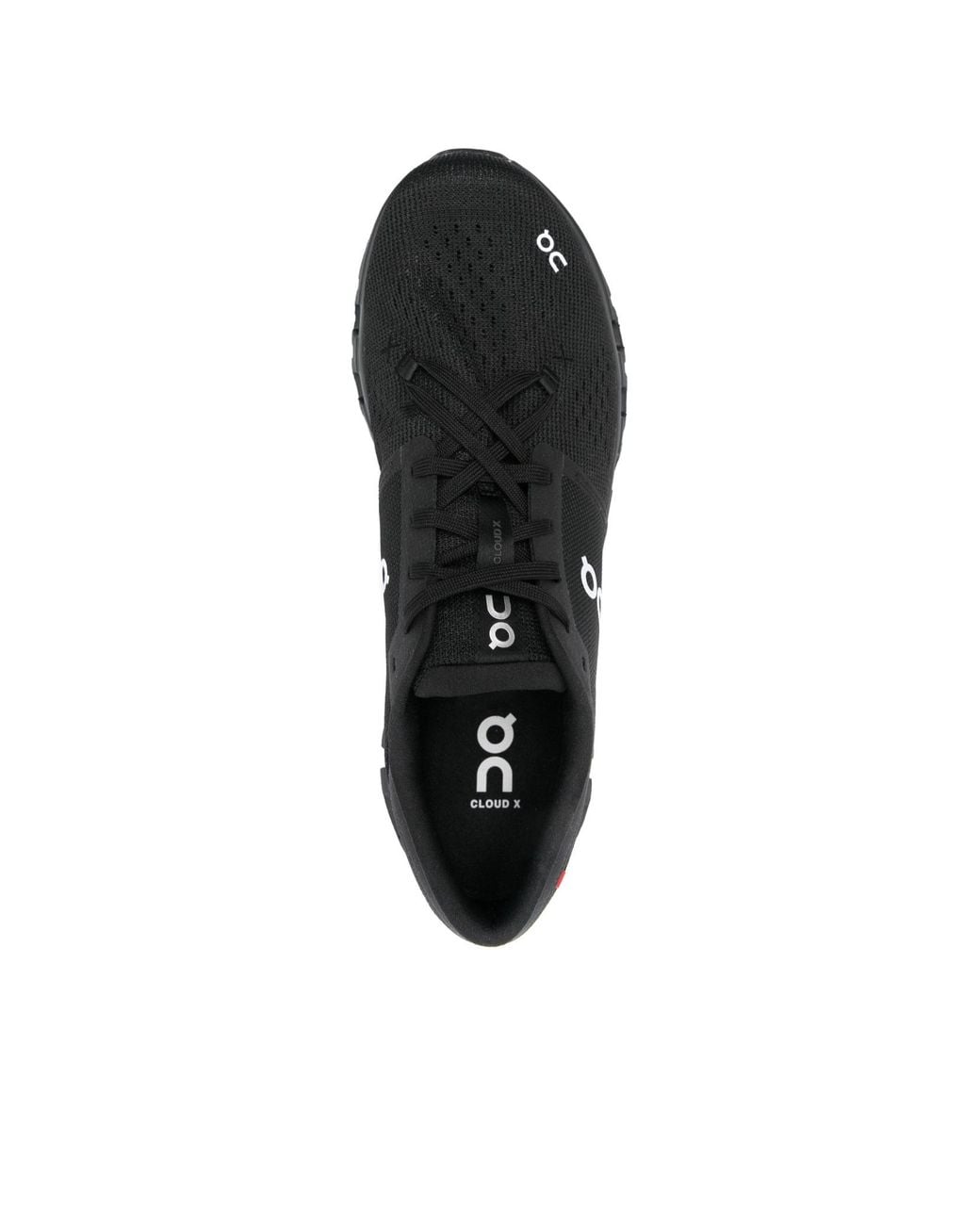 On Shoes Black Cloud X 4 Lace-Up Sneakers for men