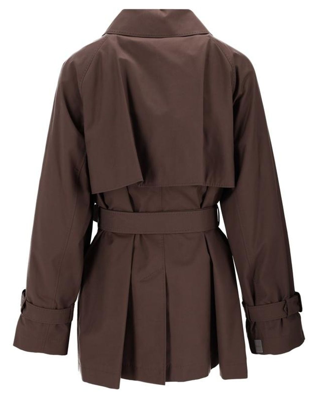 Max Mara Brown The Cube Calle Double-Breasted Coat
