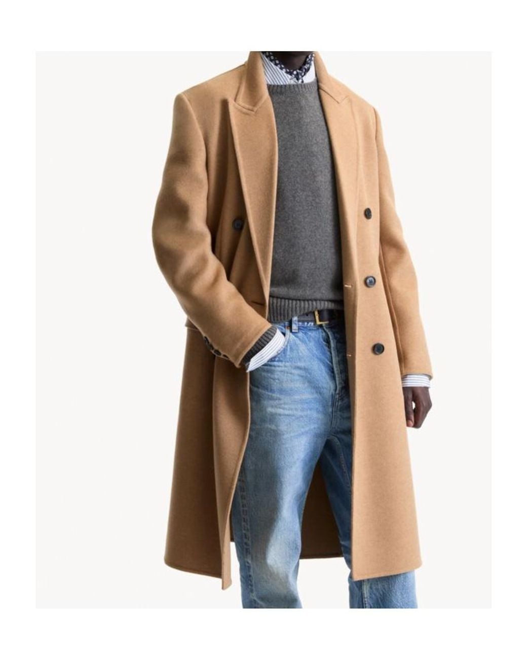 Saint Laurent Brown Coat for men