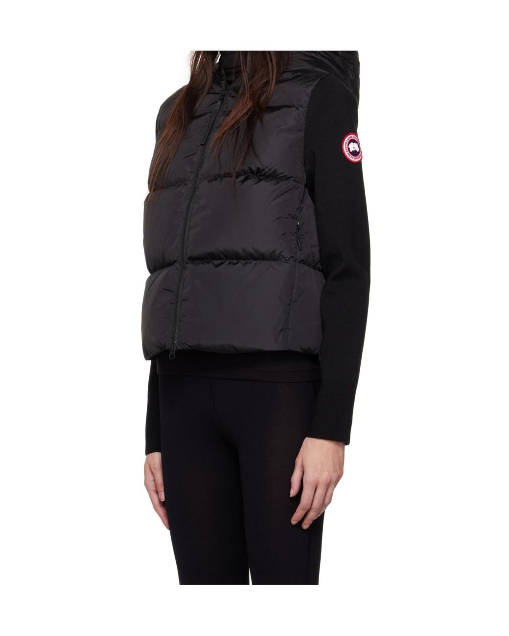 Canada Goose Black Sleevless Down Vest