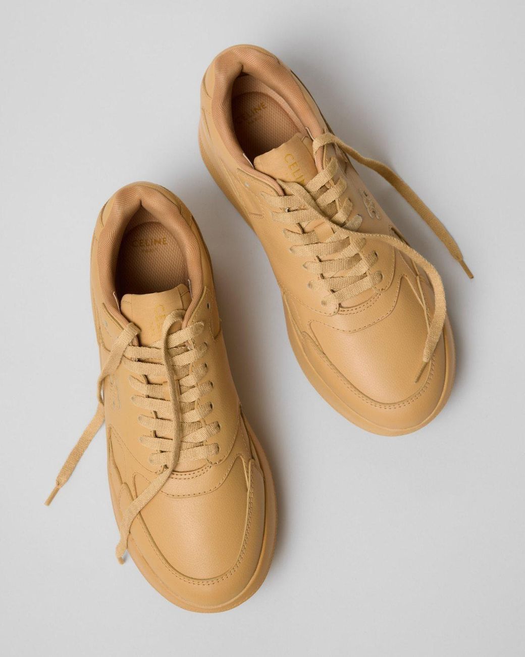 Céline Natural Rock Wedge Sneakers
