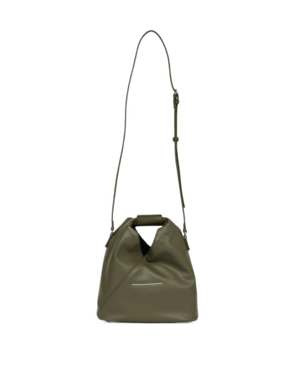 MM6 by Maison Margiela Natural Japanese Logo Detailed Crossbody Bag
