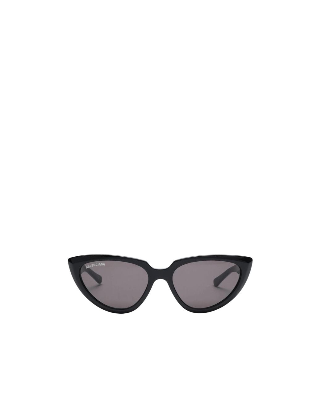 Balenciaga White Cat-Eye Sunglasses