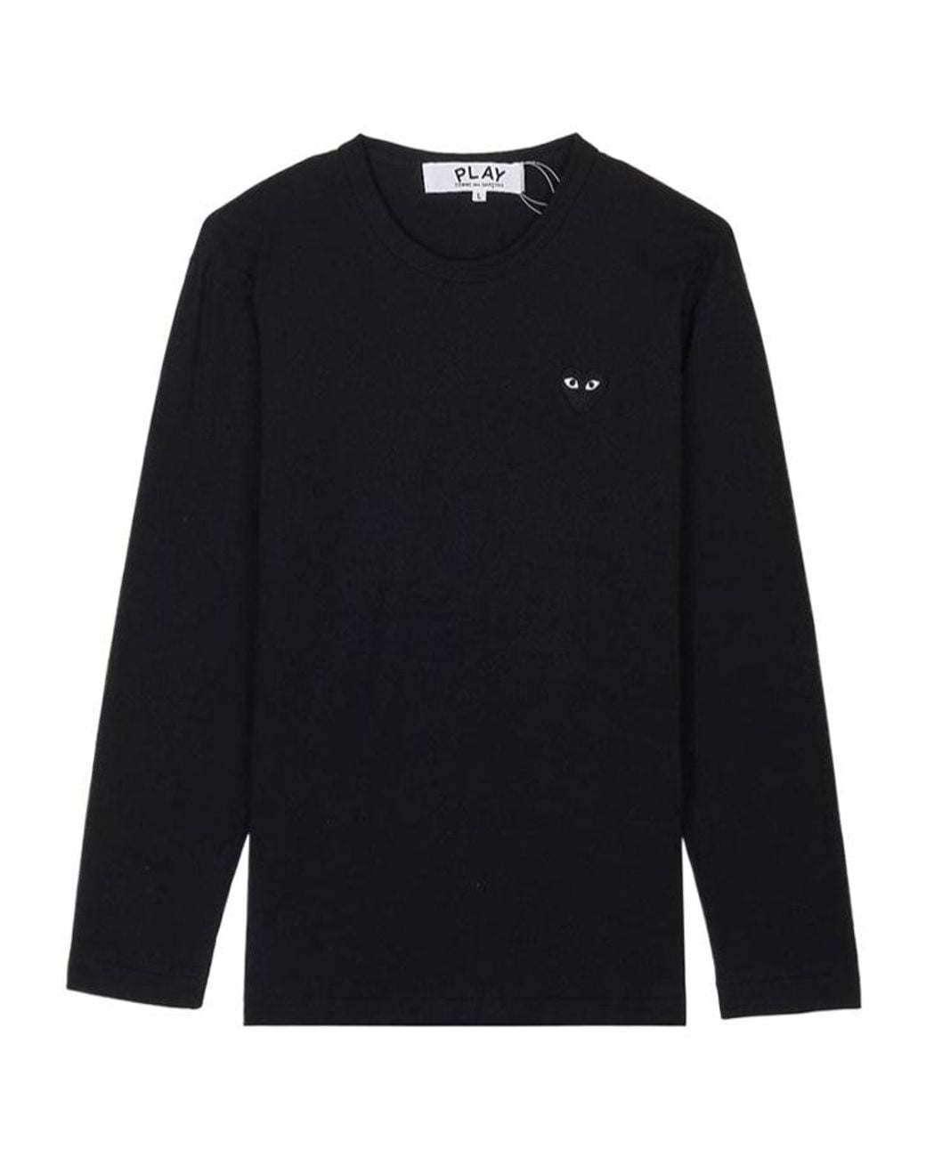 Comme des Garçons Blue Long-Sleeve T-Shirt for men