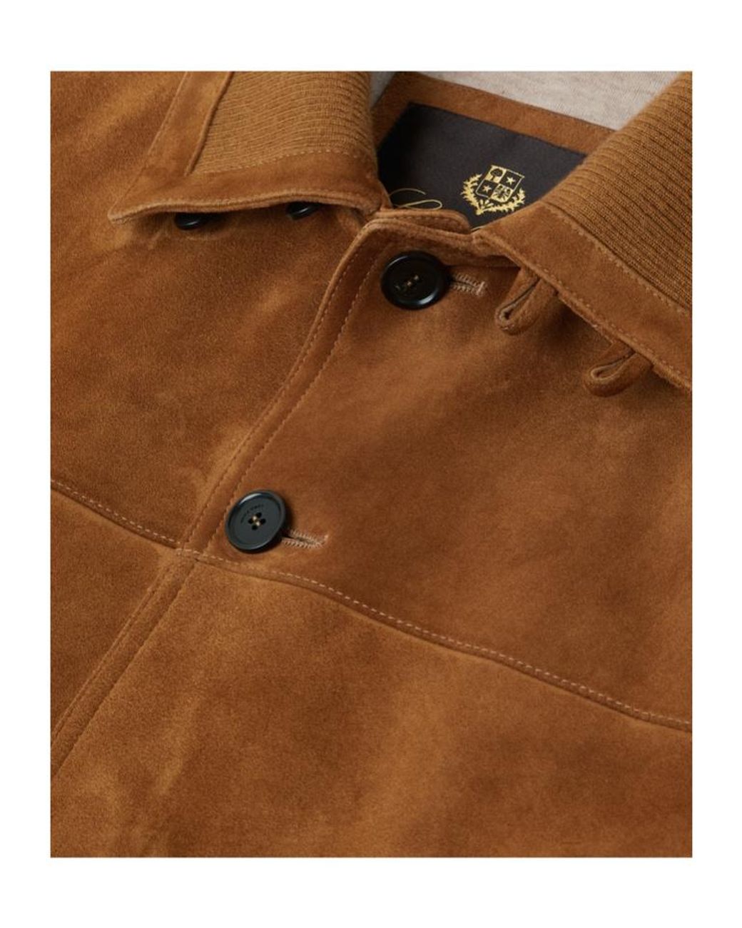 Loro Piana Brown Maremma Jacket for men