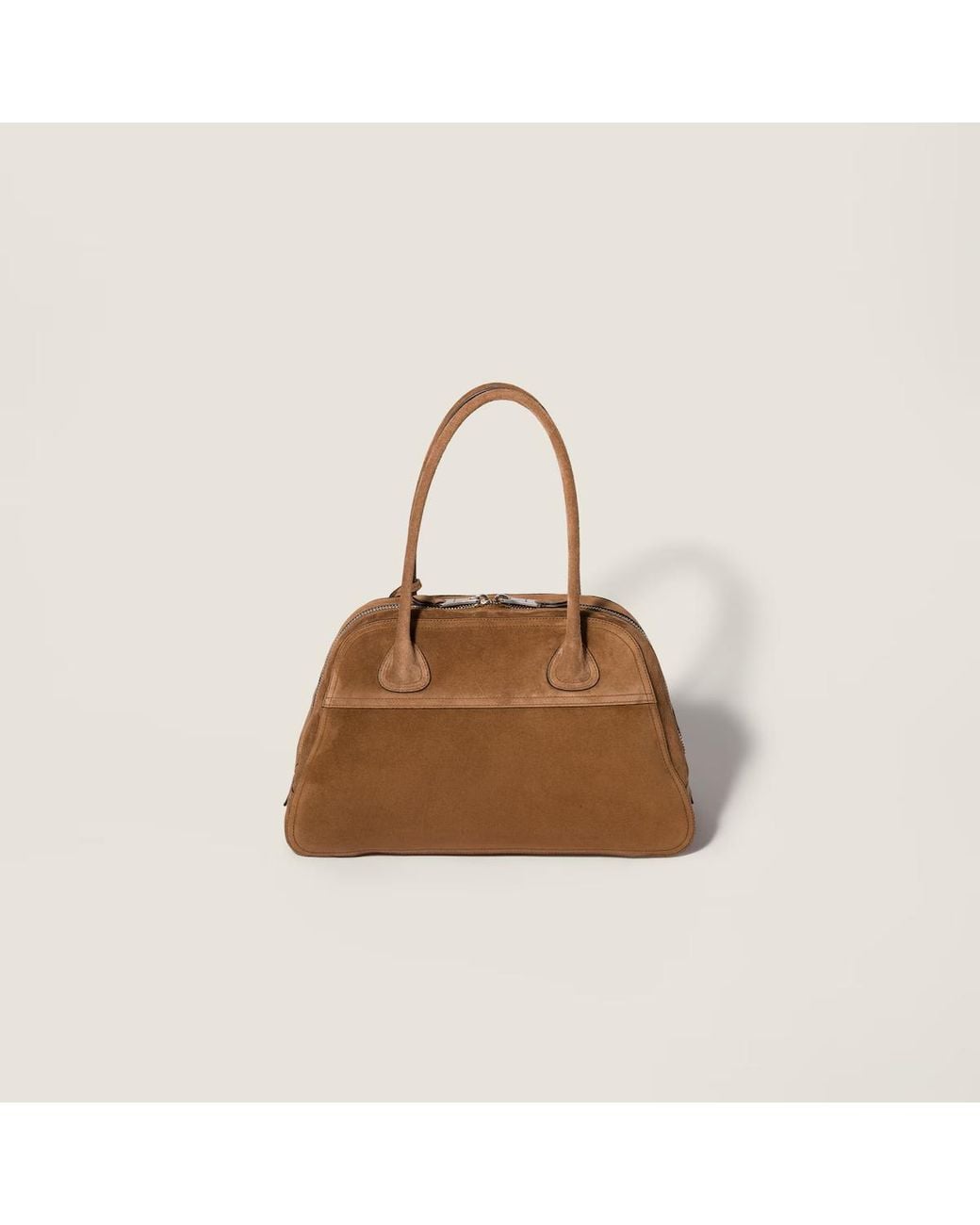 Miu Miu Brown Vivant Suede Bag