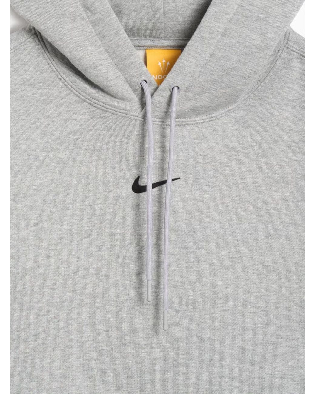 Nike Gray Nocta Cs Drawstring Hoodie for men