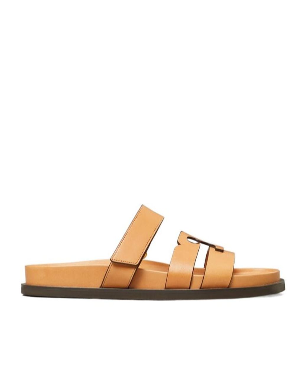 Tory Burch Brown Ines Sport Slides