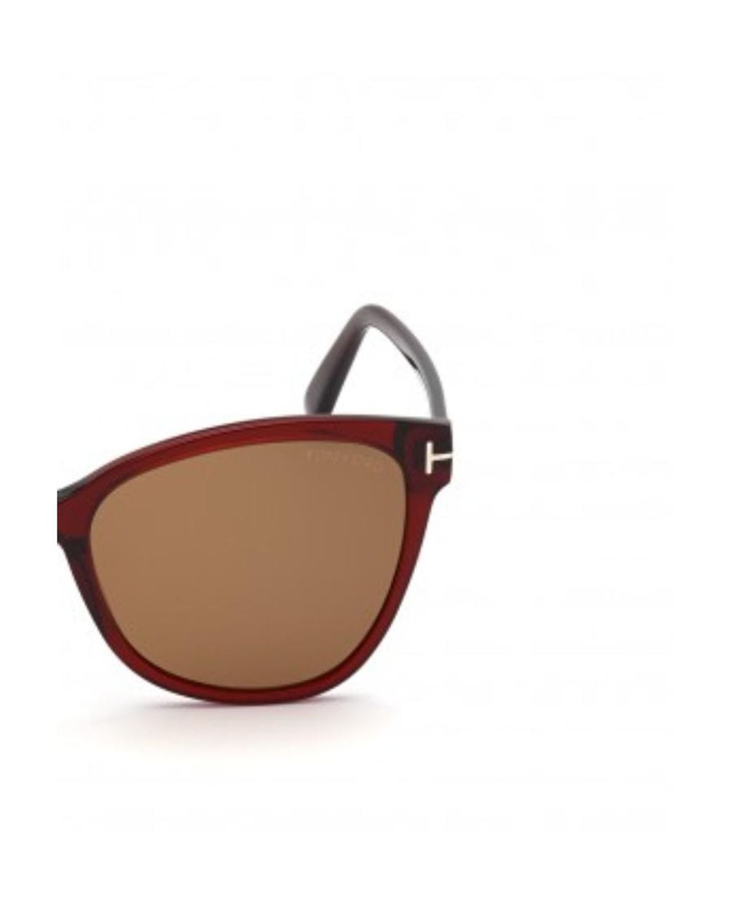 Tom Ford Brown Cat's Eye Frame Sunglasses for men