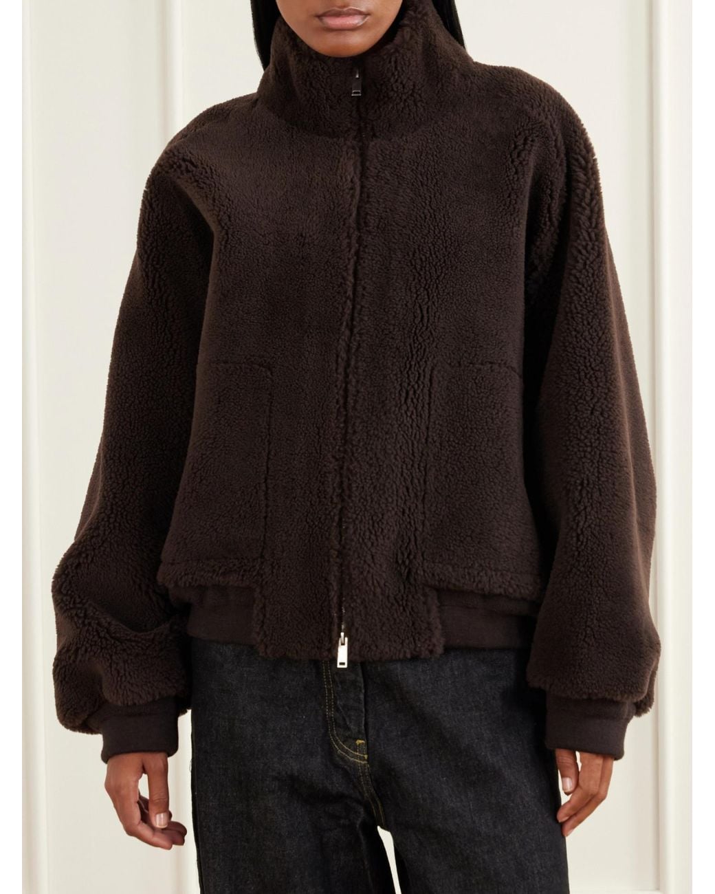 Studio Nicholson Black Long-Sleeve Jacket