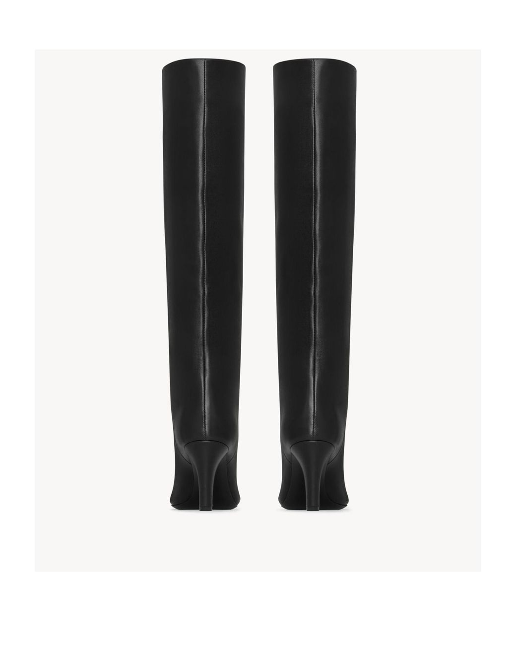 Saint Laurent Black Jill Pointed Toe Boots