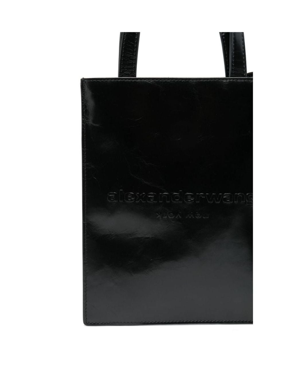 Alexander Wang Black Small Pinch Top Handle Bag