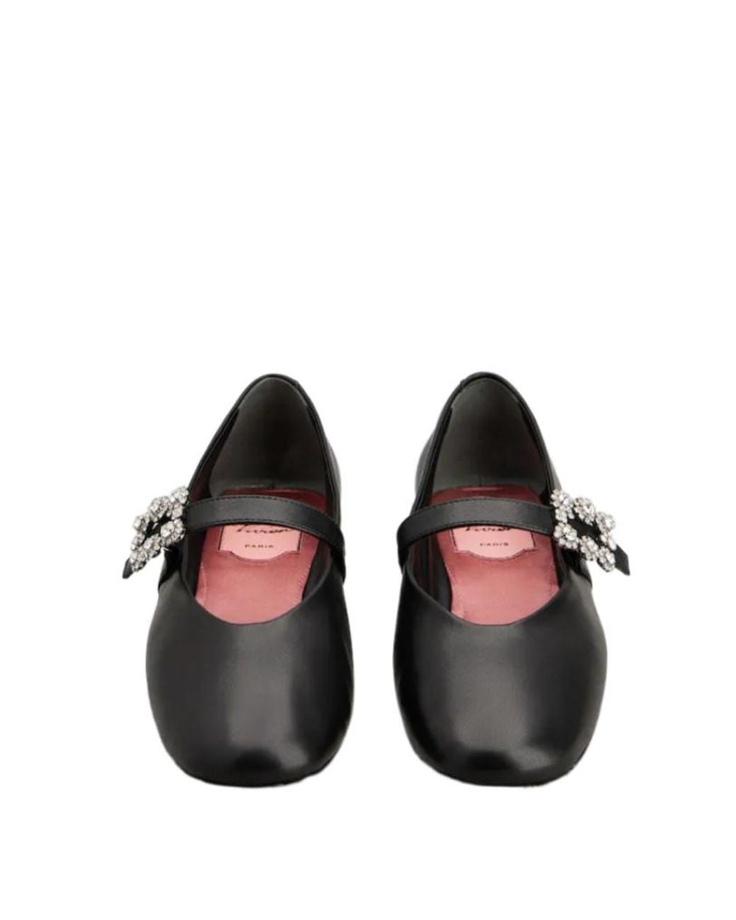 Roger Vivier Black Efflorescence Mary Jane Shoes