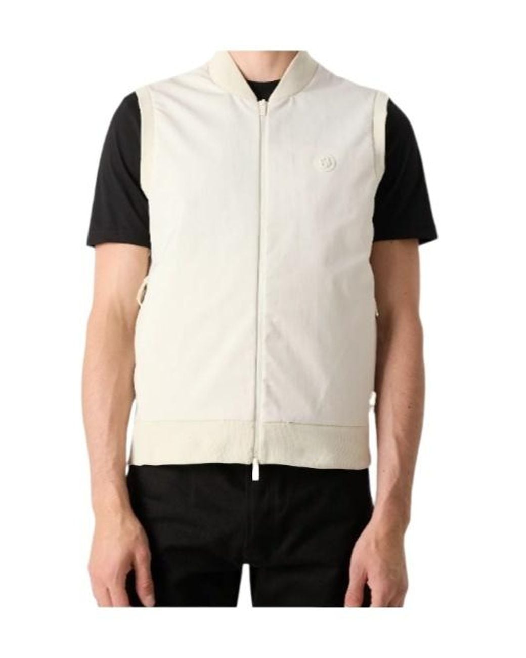 Boss Black Regular-Fit Gilet With Weather Protection for men