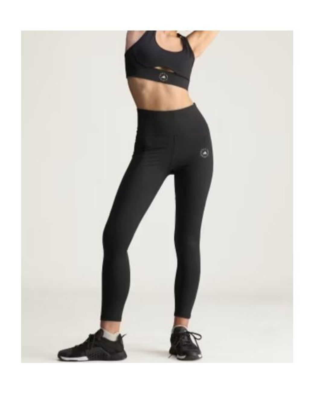 Adidas By Stella McCartney Black Yoga Bra