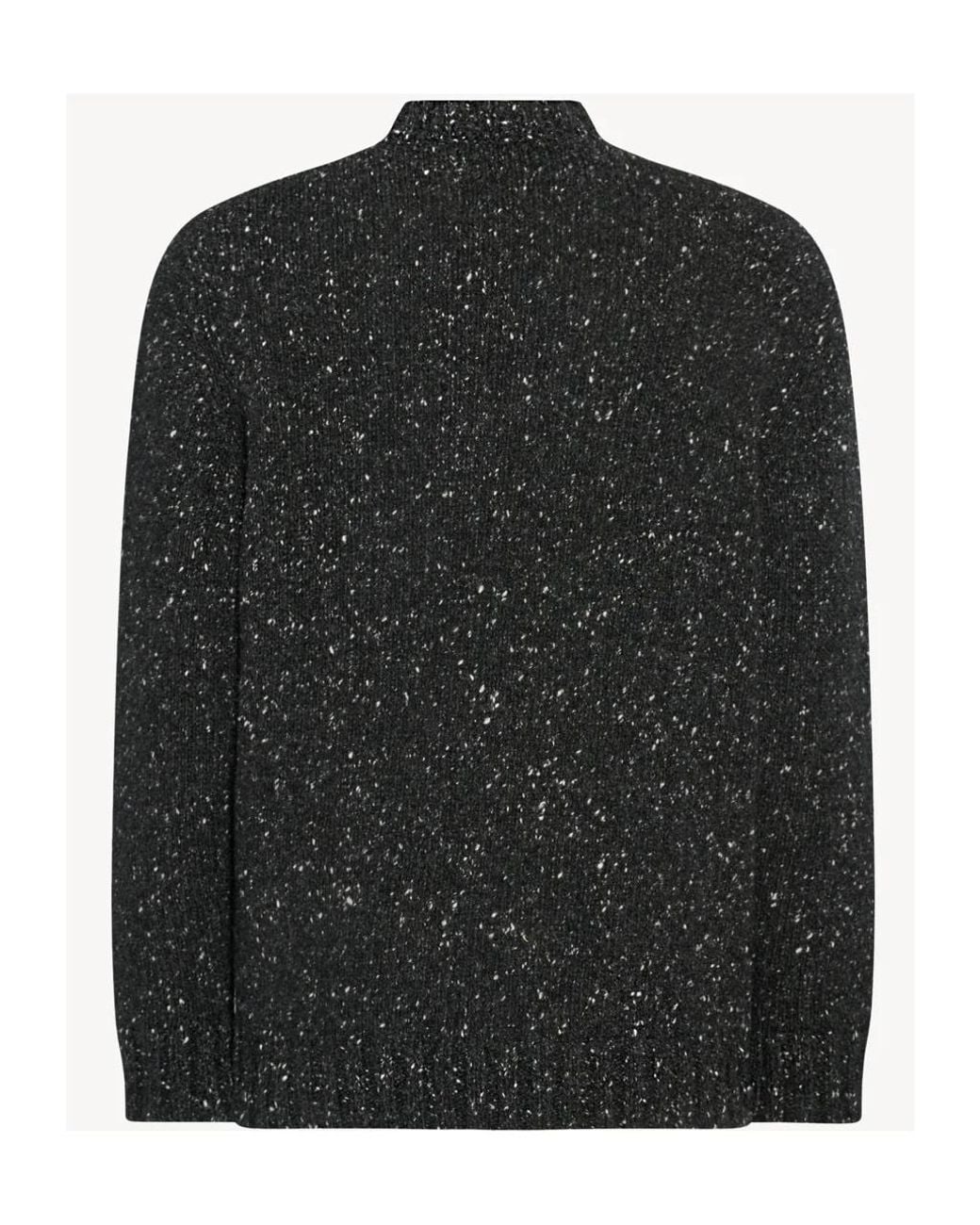 The Row Black Long-Sleeved Sweater for men