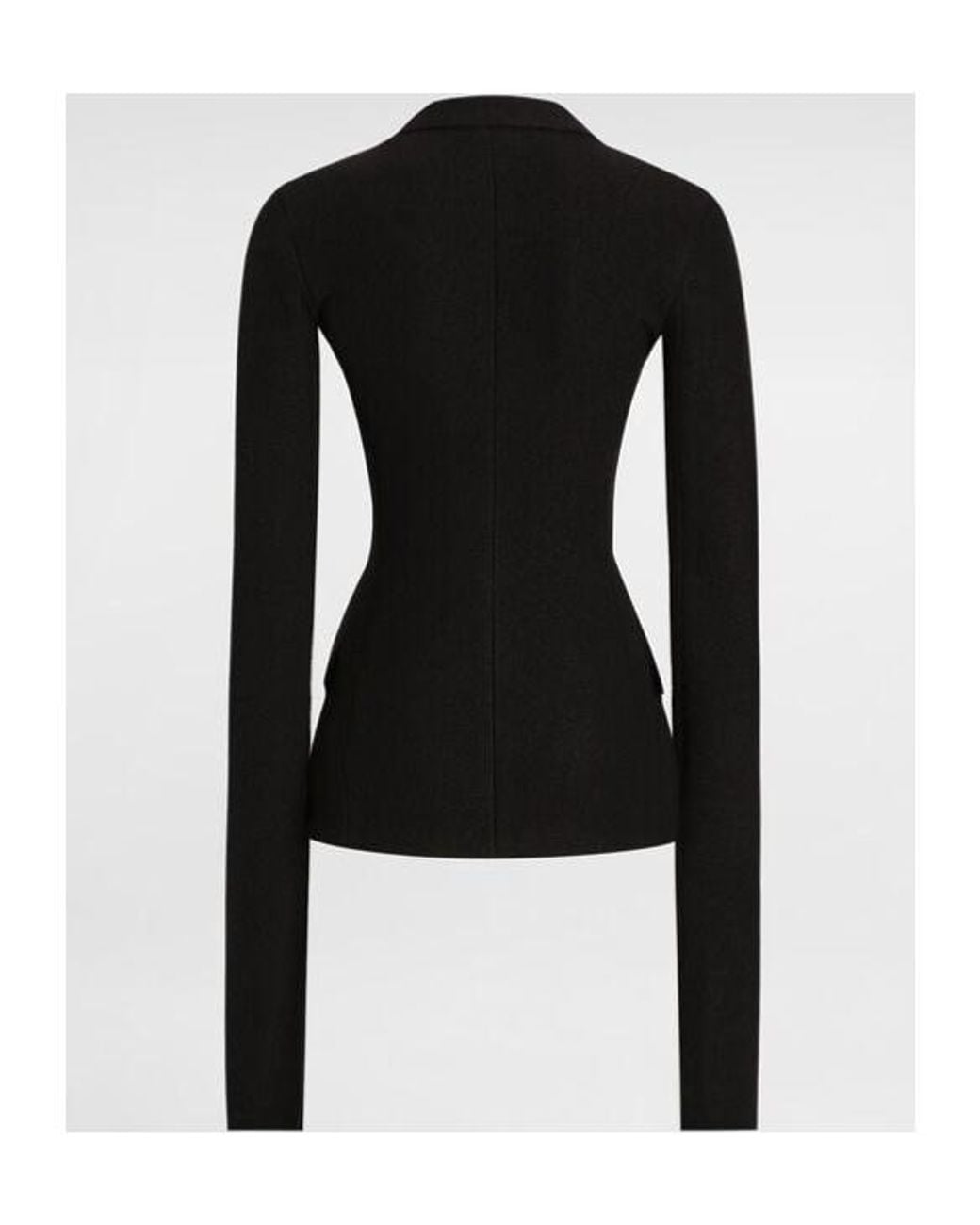 Dolce & Gabbana Black Double-Breasted Jacket