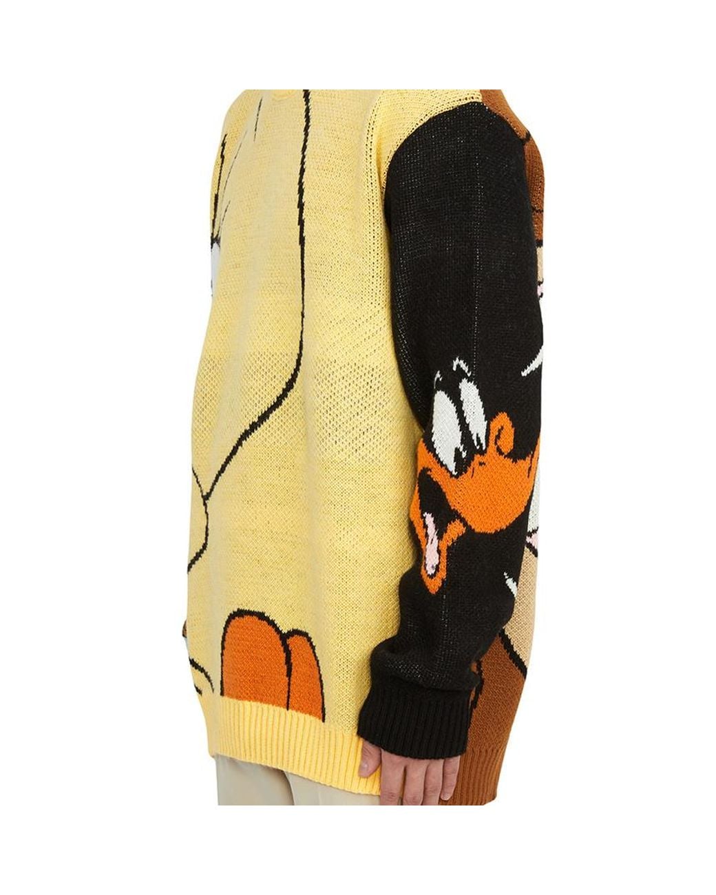 FAMILY FIRST Metallic Long-Sleeved Sweater for men