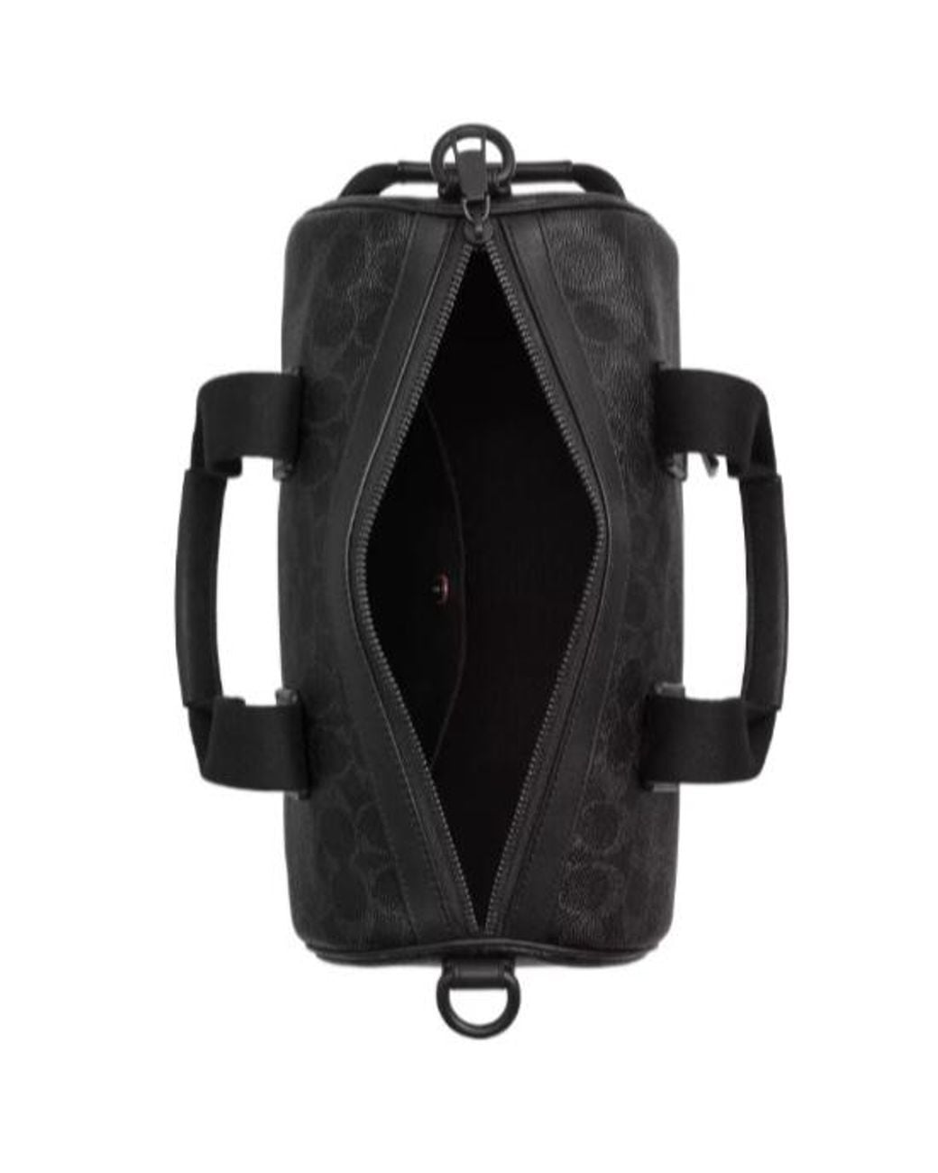 COACH Black Explorer 28 Travel Bag for men