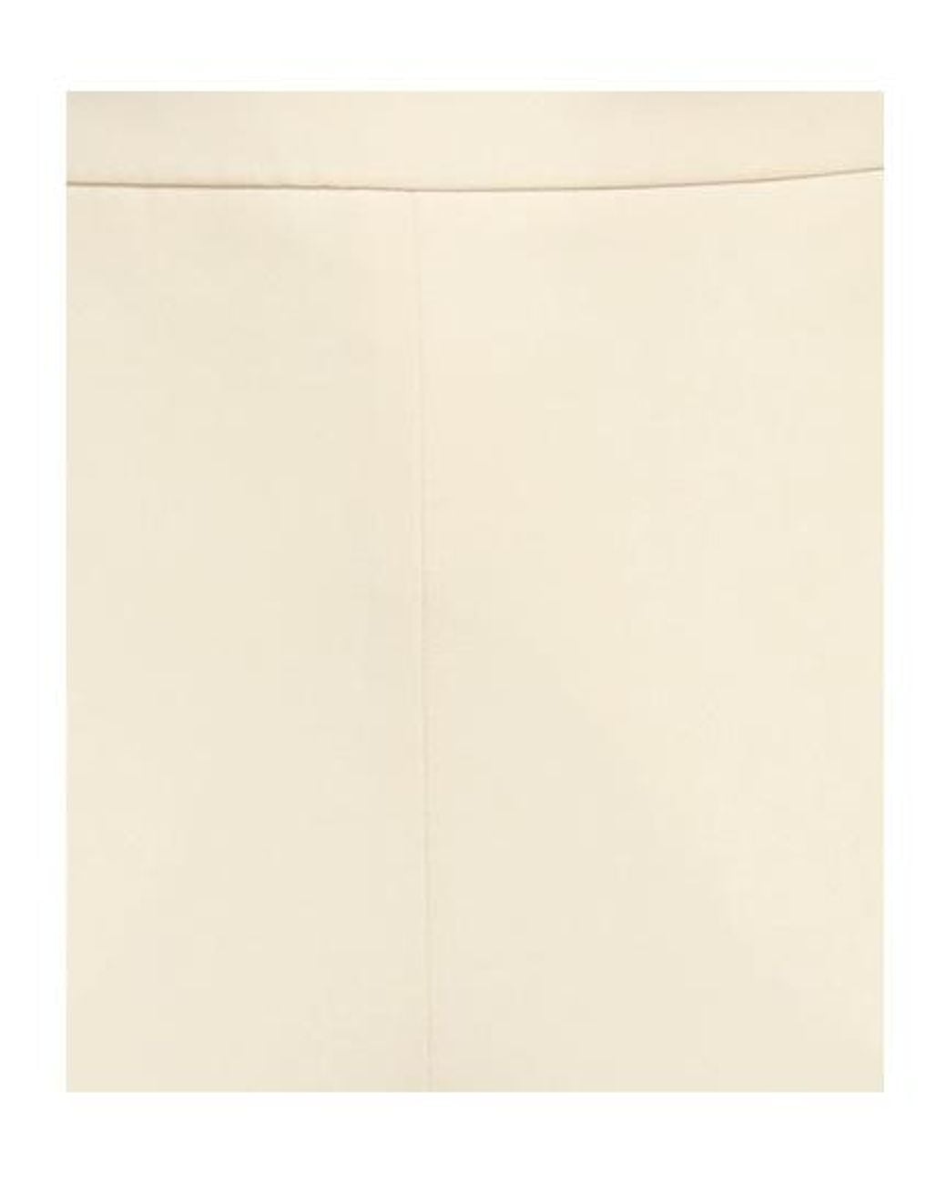 Max Mara Natural Simple Boot-Shaped Trousers