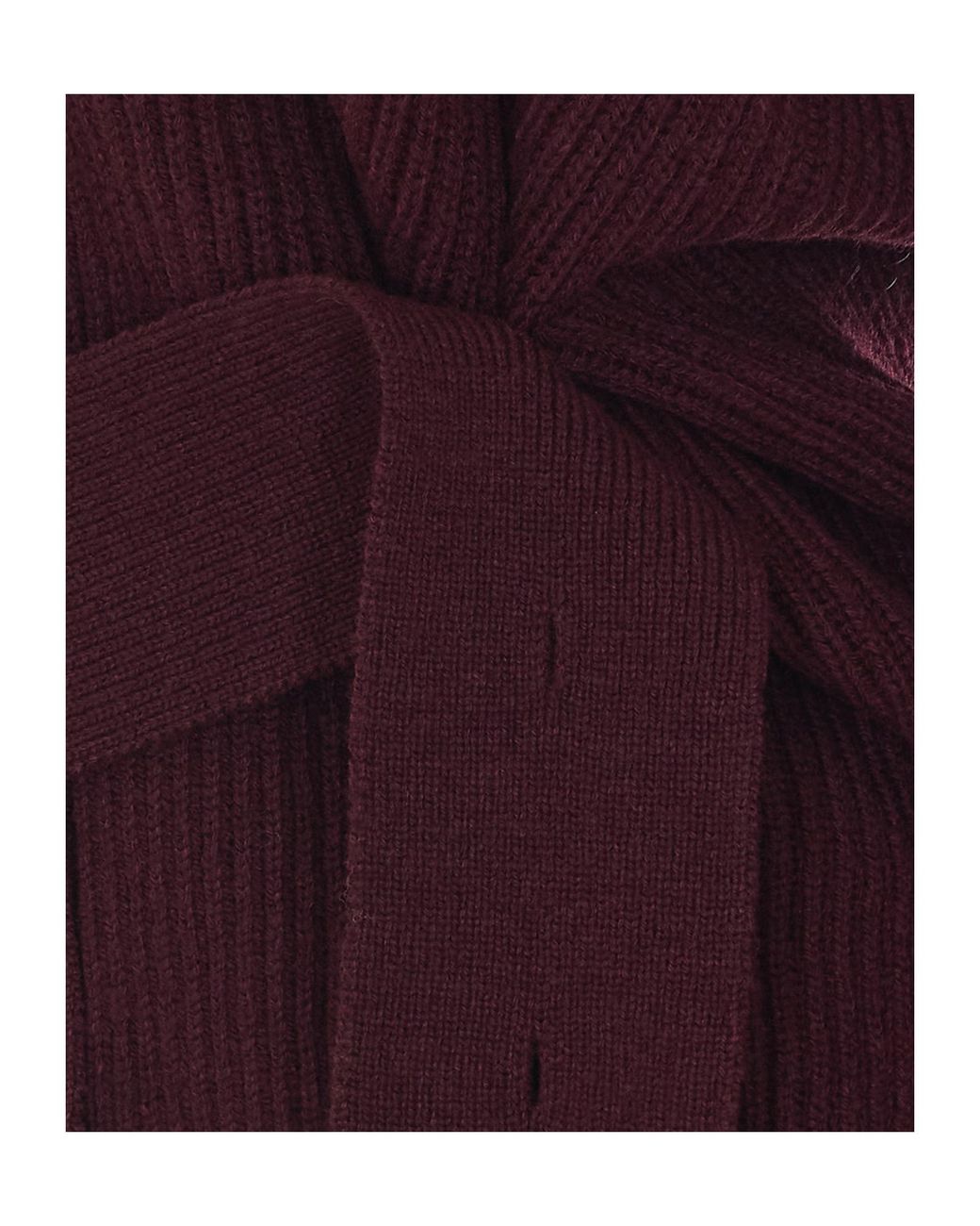Dondup Purple V-Neck Knitted Cardigan