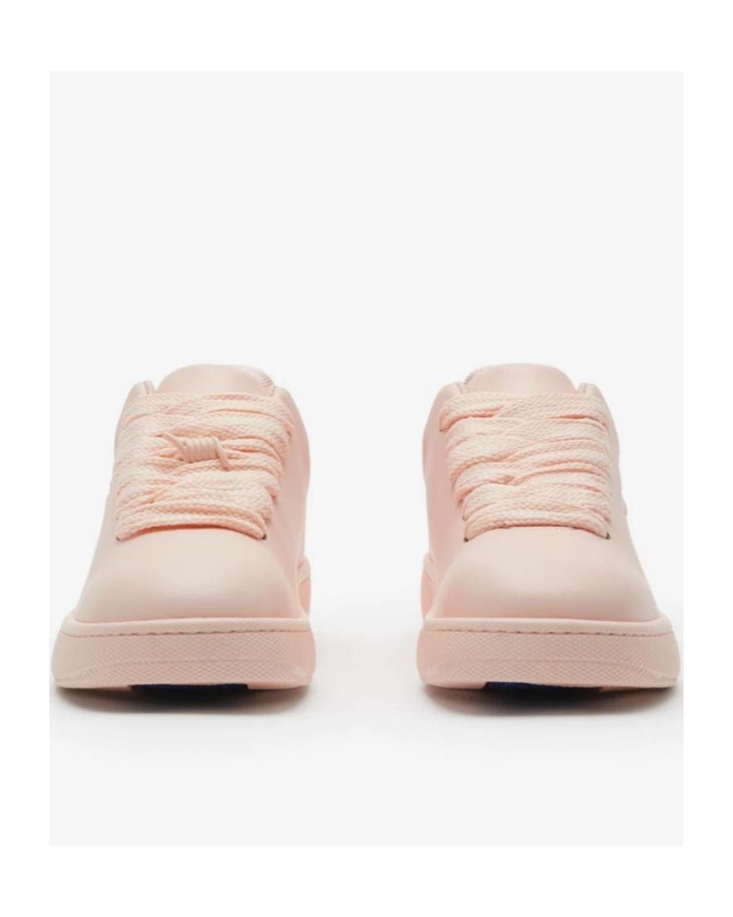 Burberry Pink Box Leather Sneaker