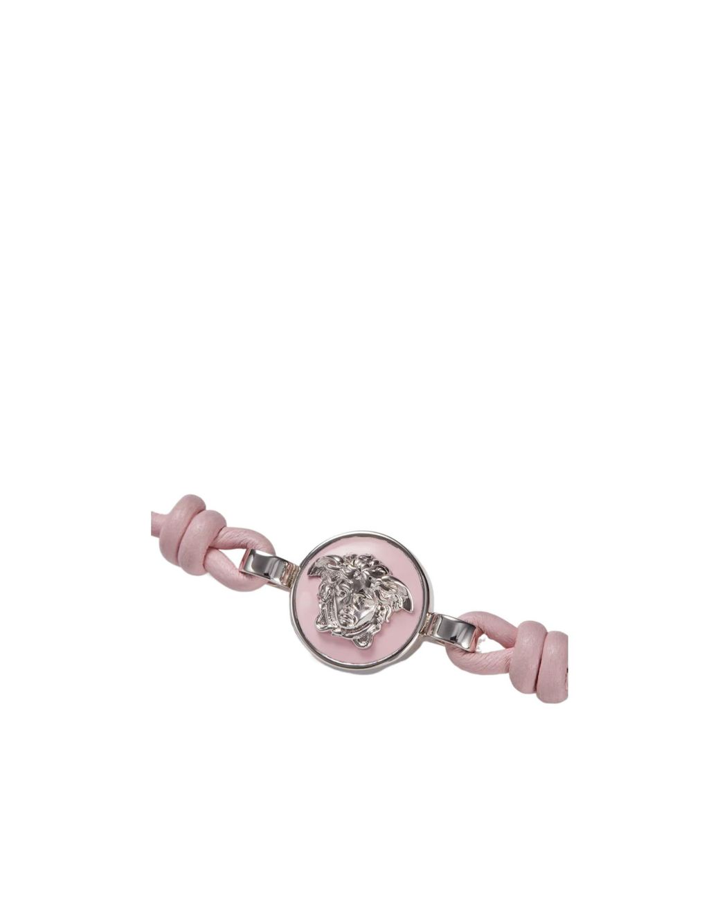 Versace Multicolor Medusa-Head Plaque Bracelet for men