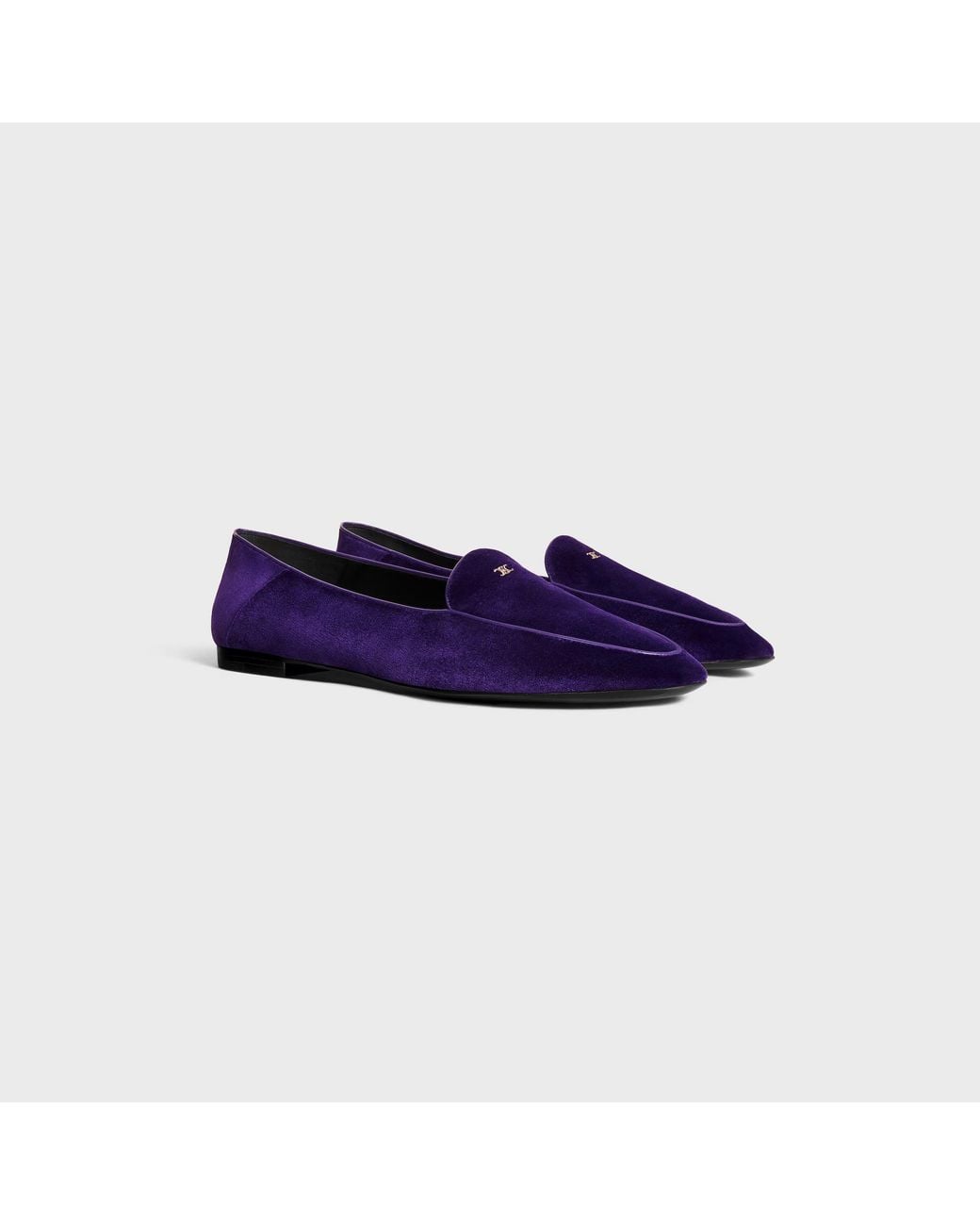 Céline Blue Aura Loafer With Triomphe for men