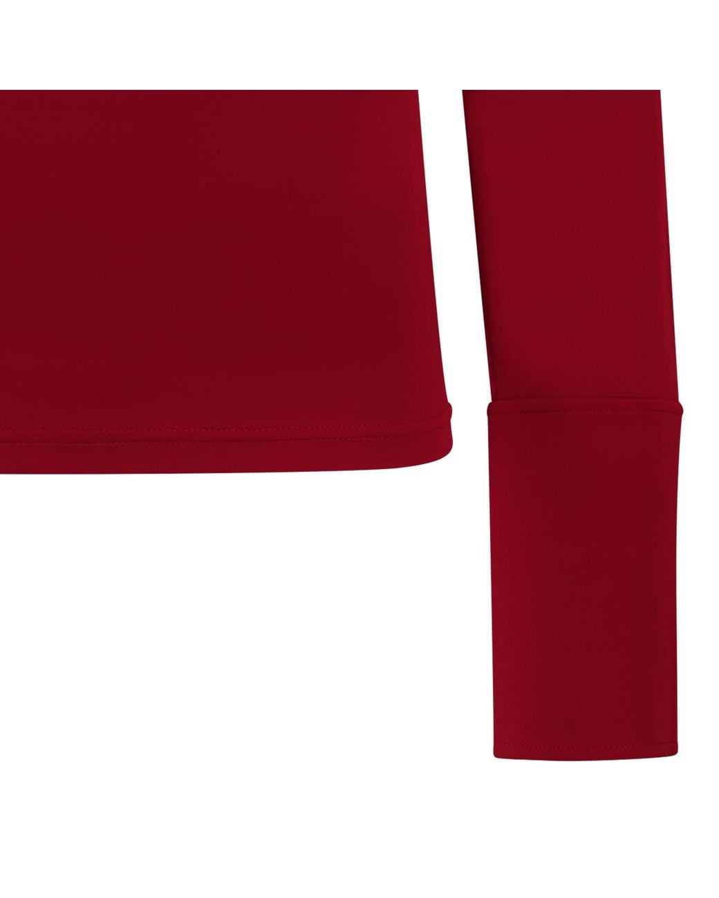 Courreges Red Courrèges High-Neck Long-Sleeve Top