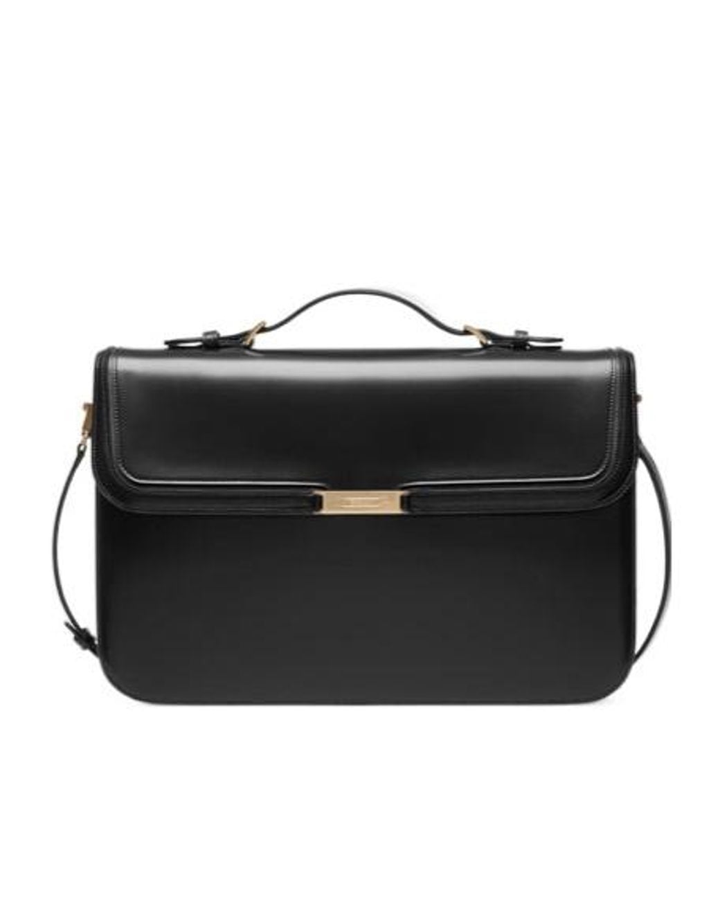 Bally Black Flip Shoulder Bag for men