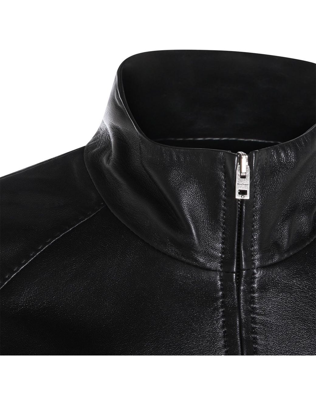 Acne Black アクネ ストゥディオズ レザージャケット for men