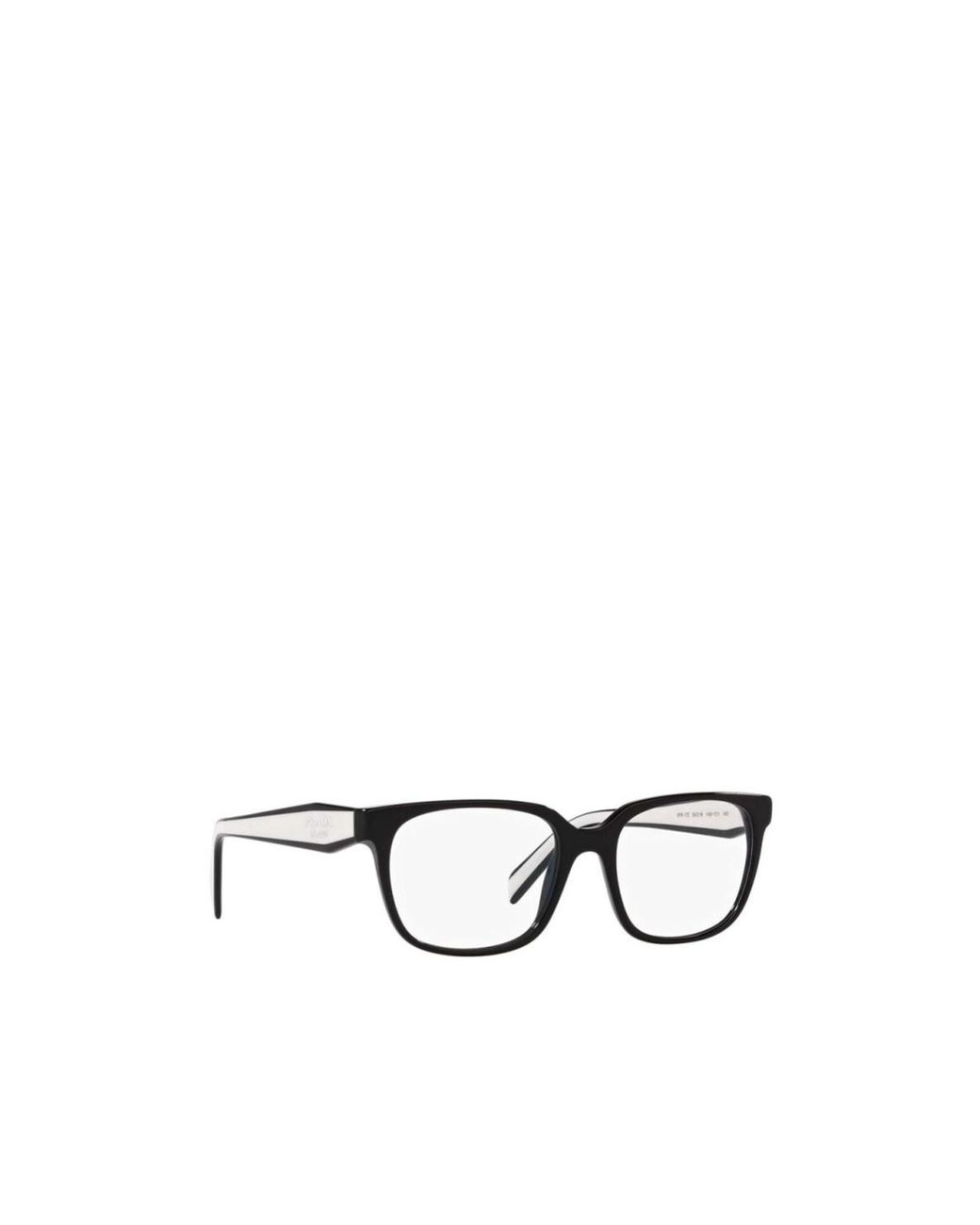Prada White Logo Flat Mirror
