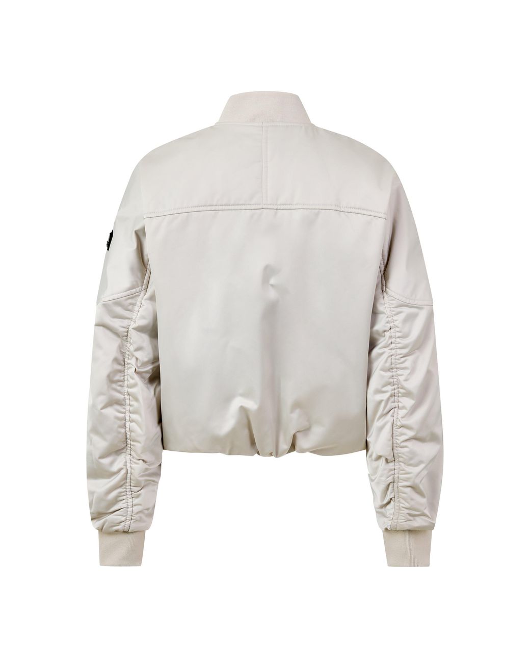 Moose Knuckles White Short Down Jacket